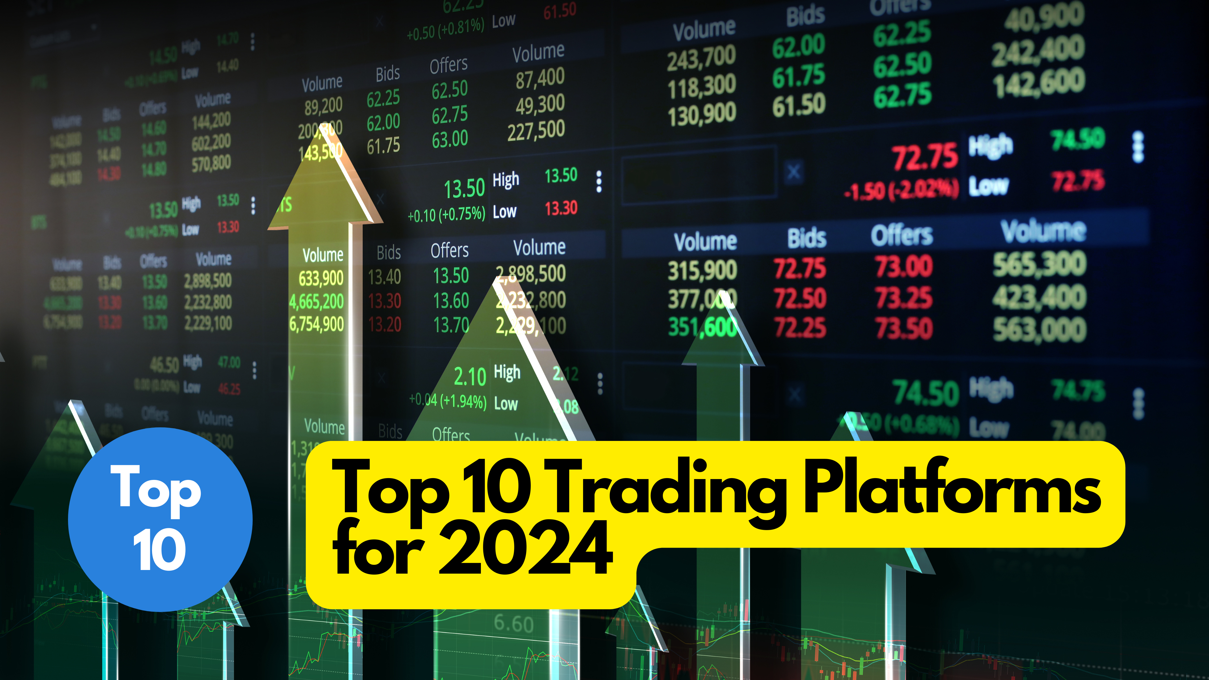 Top 10 Trading Platforms for 2024