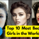 Top 10 Most Beautiful Girls in the World